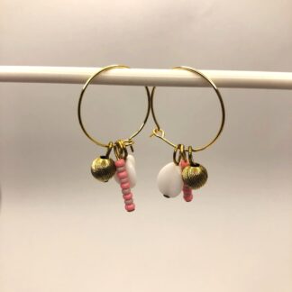 Creolen mit drei Charms