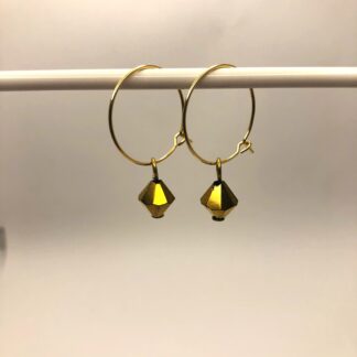 Creolen mit einem Charm