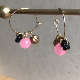 Creolen mit drei Charms