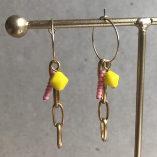 Creolen mit drei Charms